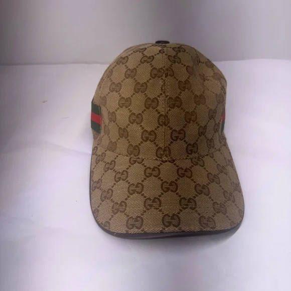 Gucci | Accessories | Like New Gucci Brown Monogram Cap Hat  display picture 1
